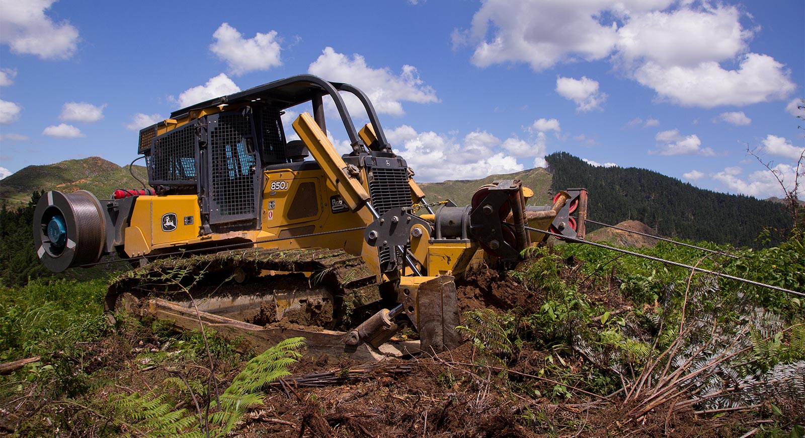 Rosewarne remote operated bulldozer